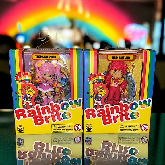 Rainbow Brite Mini Figures - Complete Collection w/ Starlight Chase - Picture 4 of 6